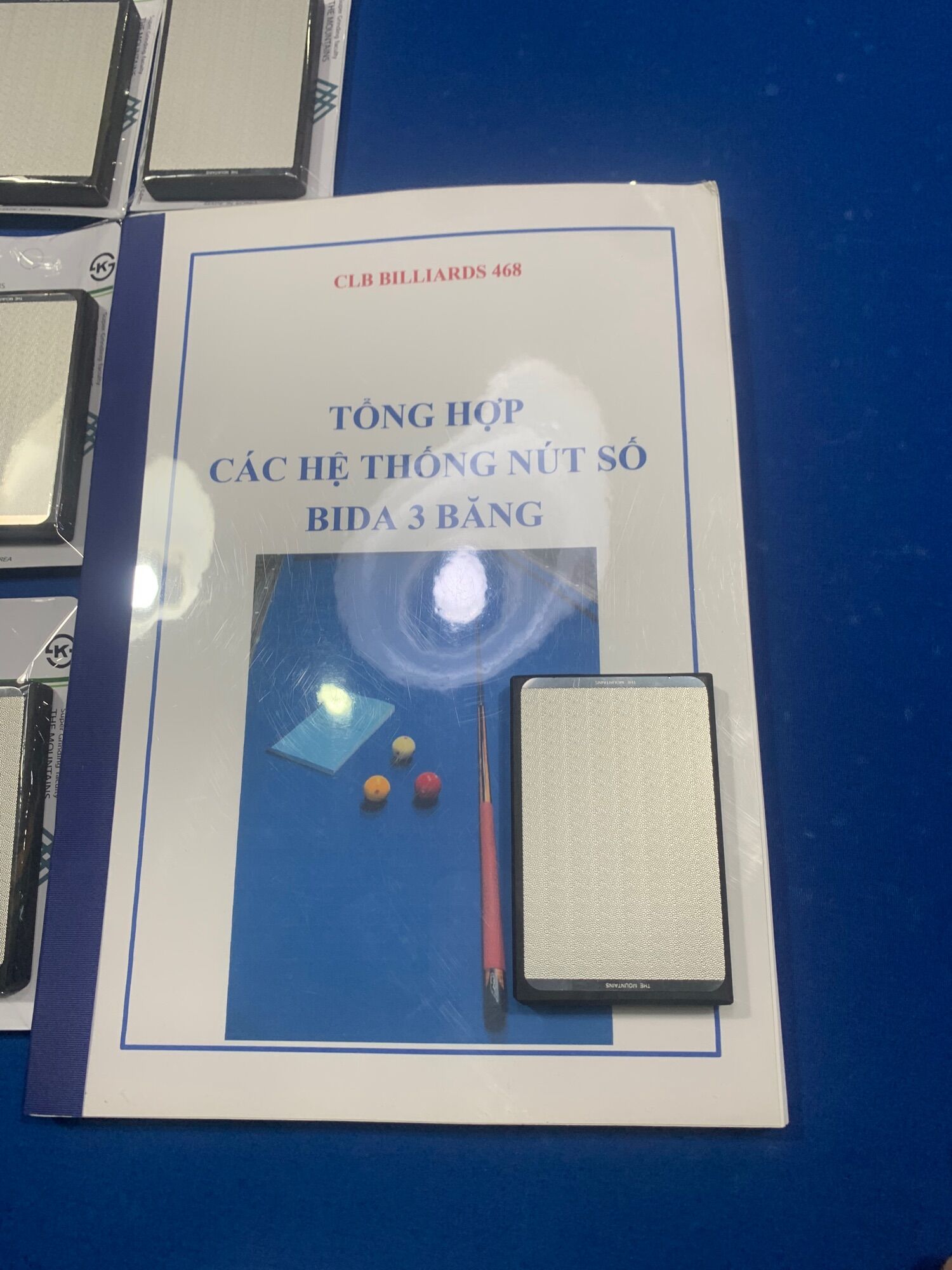 Bo cơ bida gỗ mun nhám kore