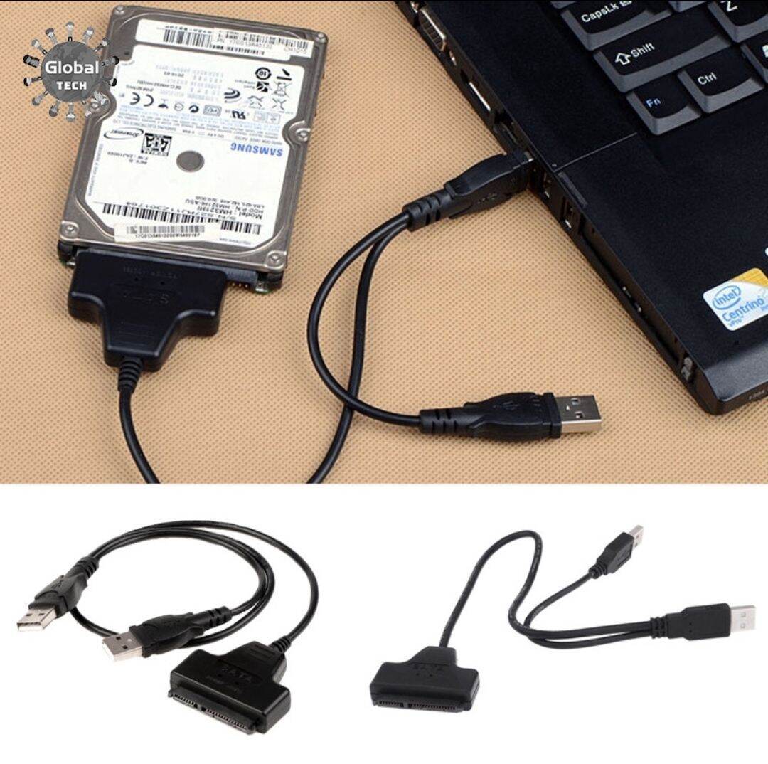 Dây cáp SATA 3 22 pin chuyển đổi USB 3.0 sang SSD HDD SATA 2.5 inch kèm HDD-SSD từ 120gb, 160gb, 250gb, 320gb, 500gb