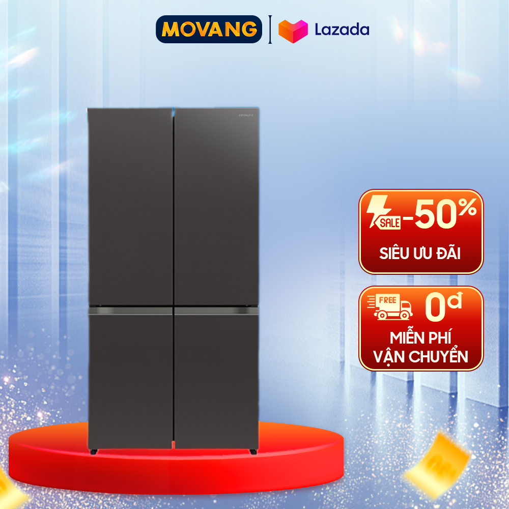 [GIAO TẠI HCM] - Tủ lạnh Hitachi Inverter 569 lít R-WB640PGV1(GMG)
