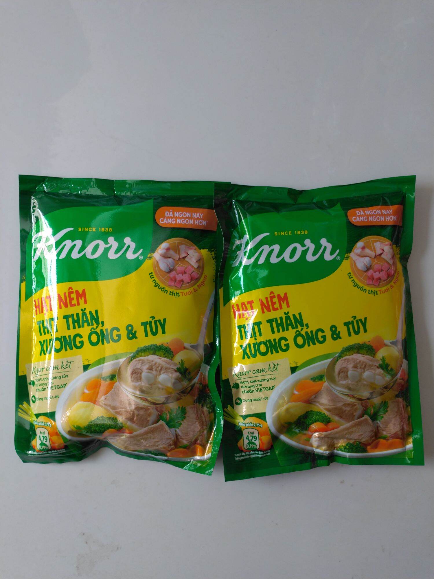 Combo 2 gói hạt nêm knorr 170 g