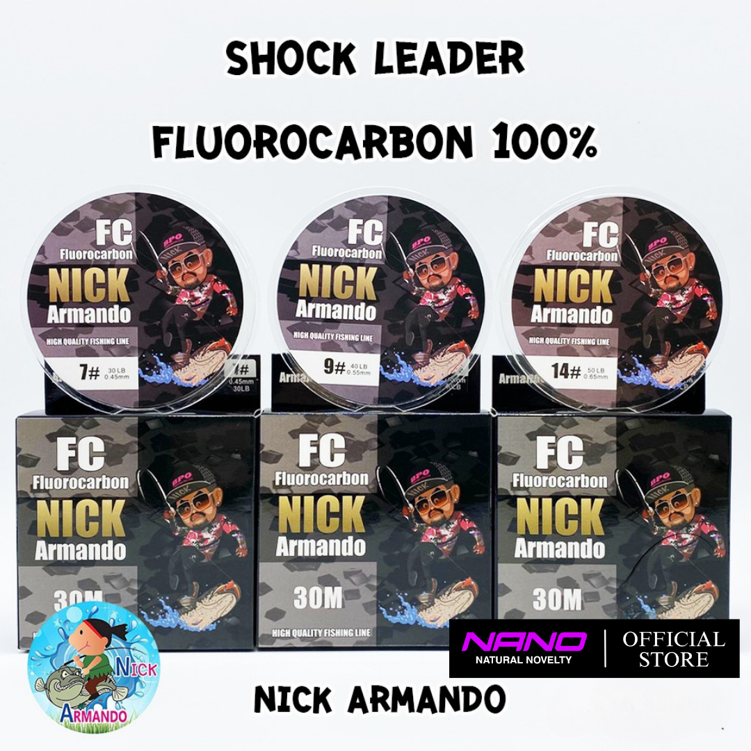 Dây LEADER Câu Cá FLUOROCARBON NICK ARMANDO