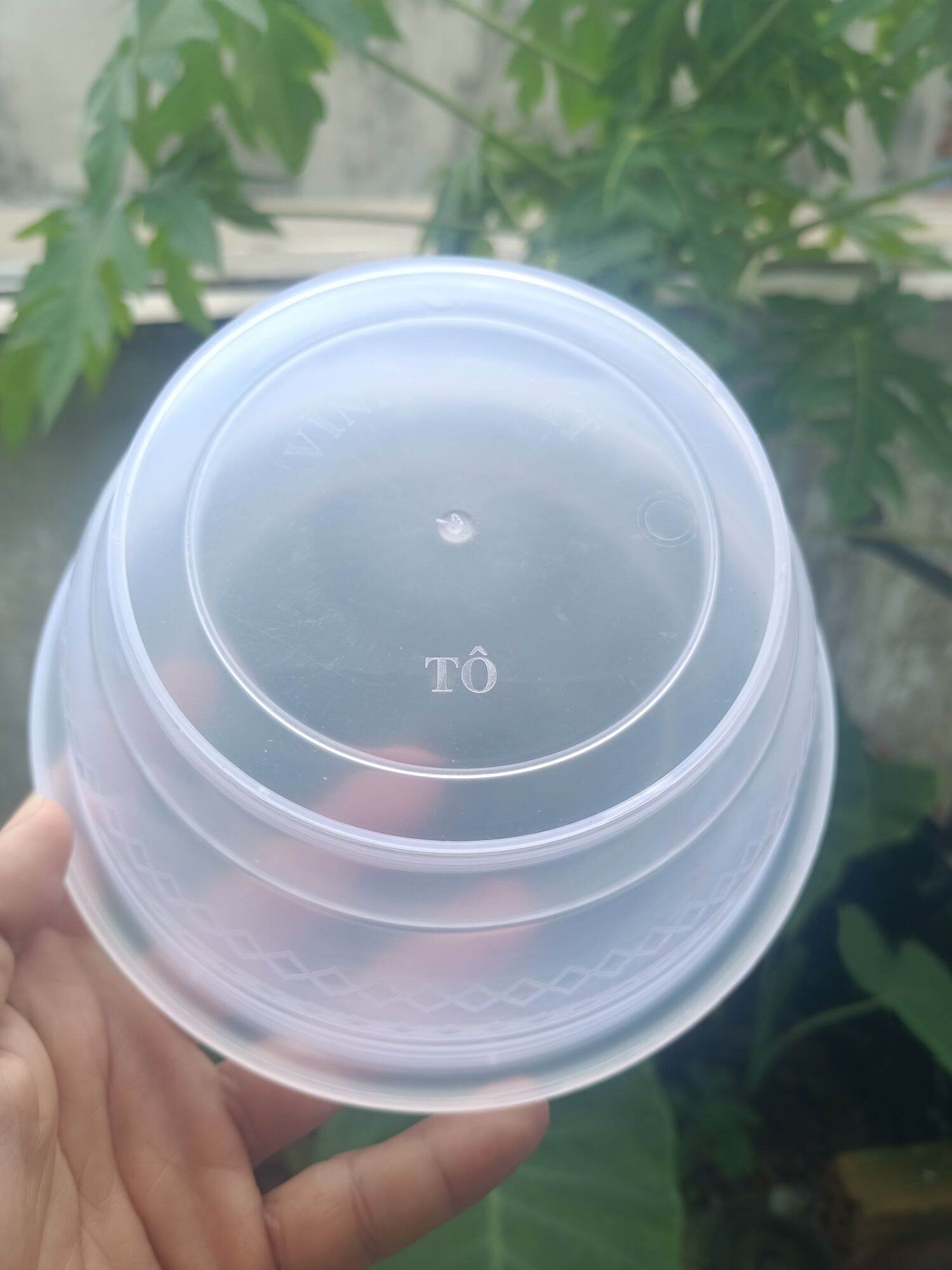 [Combo lốc 10 cái] 1000ml Thố nhựa Vĩnh Phát