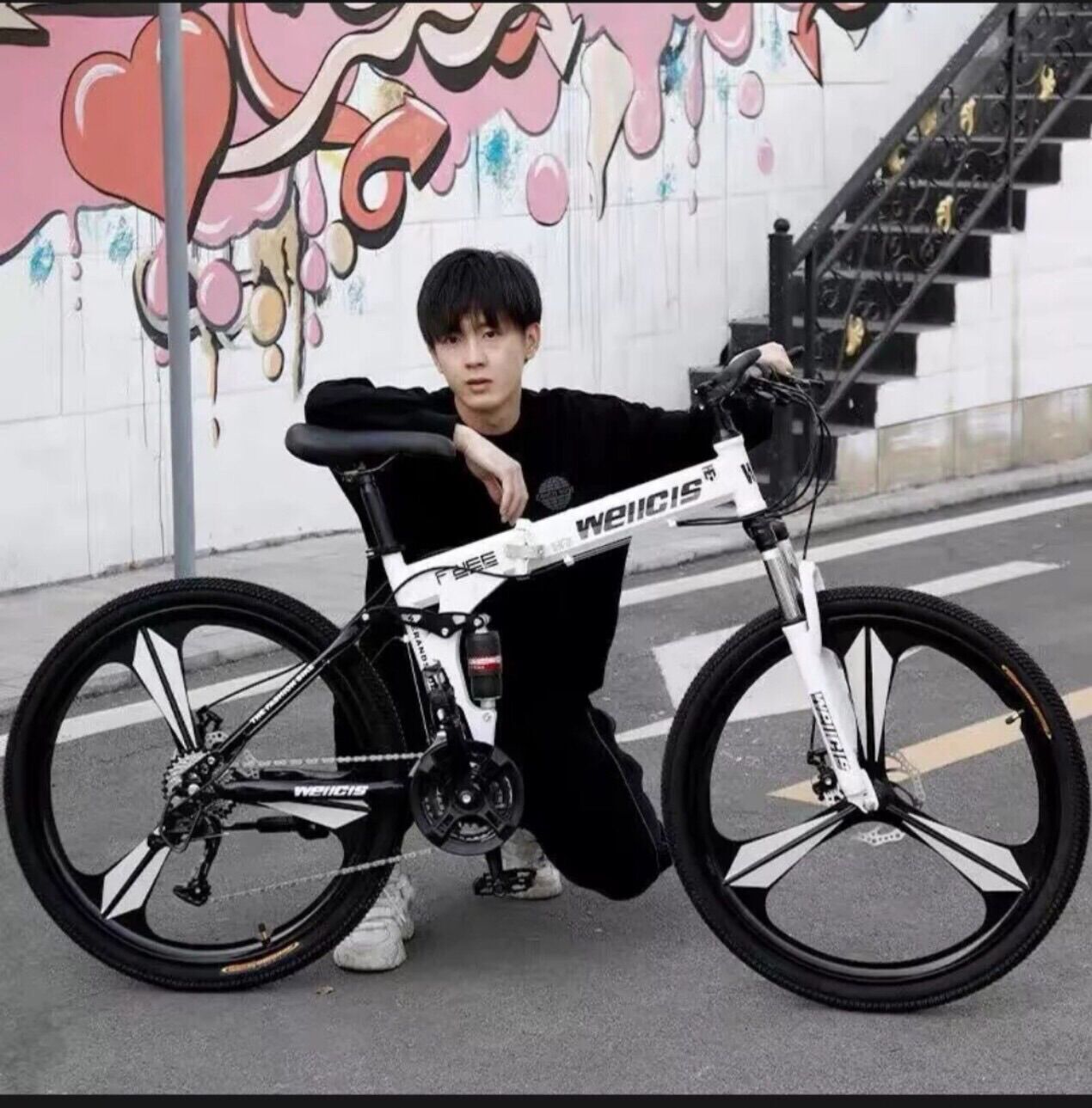 Xe đạp gấp thể thao 26inch