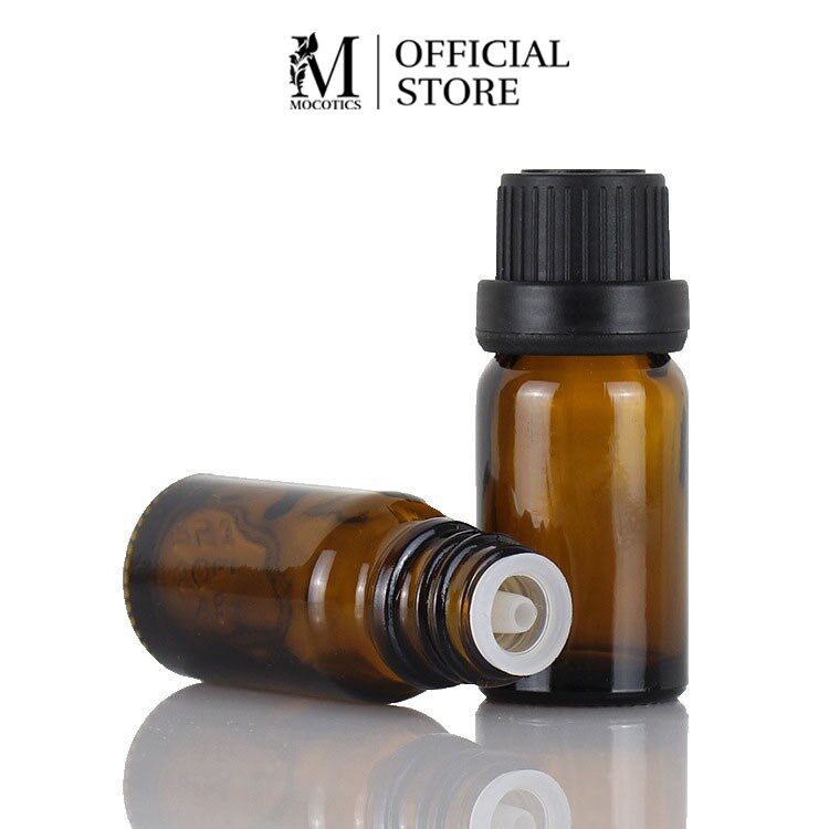 Combo 10 chai thủy tinh nâu 10ml nhỏ giọt
