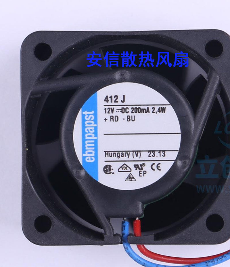 Bộ Biến Tần 414jhh/JH 414jr 414j/2hh Quạt Ebm Tản Nhiệt 24V DC Typ 412j/2/H