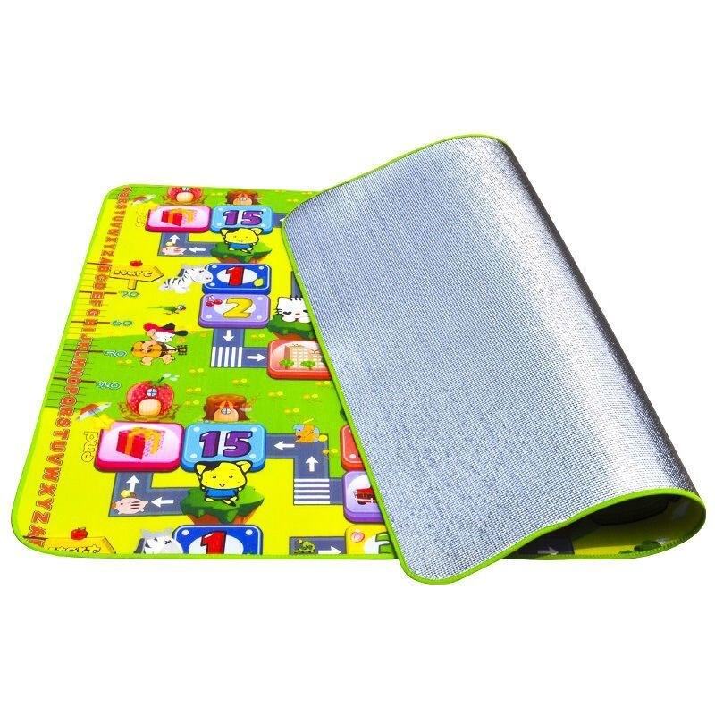 Thảm Bò Dày Không Mùi Cho Trẻ Sơ Sinh Và Trẻ Nhỏ Thảm Bò Trong Phòng Khách Thảm Lông Chim PVC Thân Thiện Với Môi Trường Thảm Tập Thể Dục Cho Trẻ Em