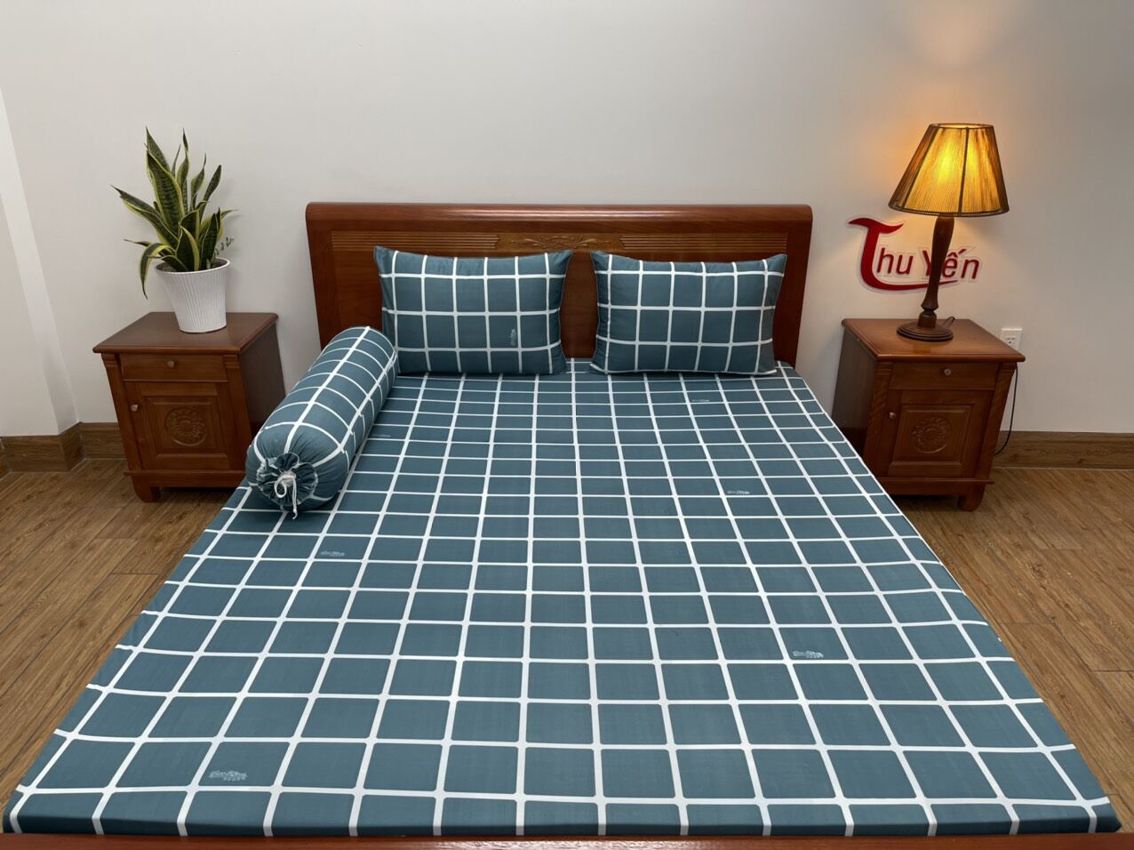 Bộ drap thun lạnh in 3D [ XẢ KHO] inbox chọn màu