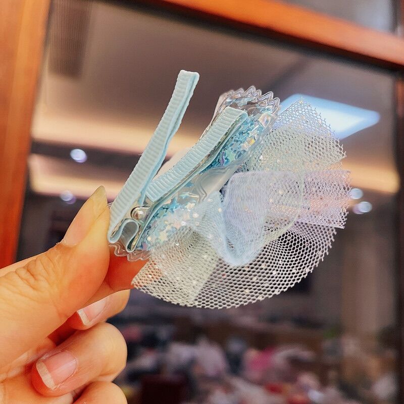 Kẹp tóc Elsa, Anna cho bé gái (màu ngẫu nhiên)
