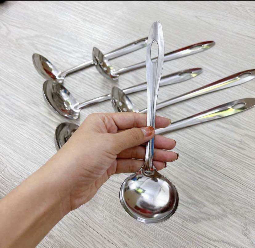🔥 sỉ_ 10 vá múc canh inox cao cấp