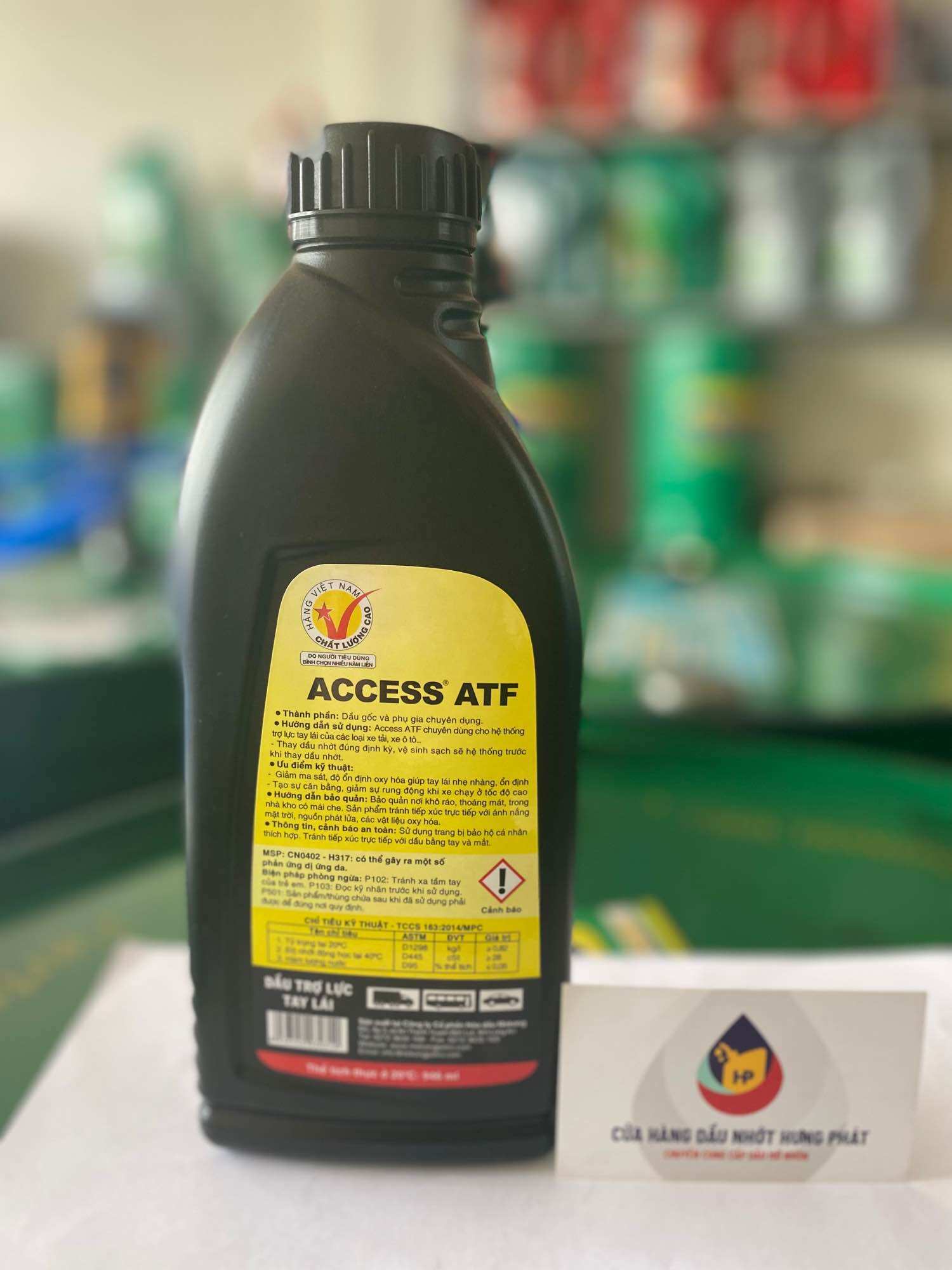 DẦU TRỢ LỰC TAY LÁI MEKONG ACCESS ATF 1L