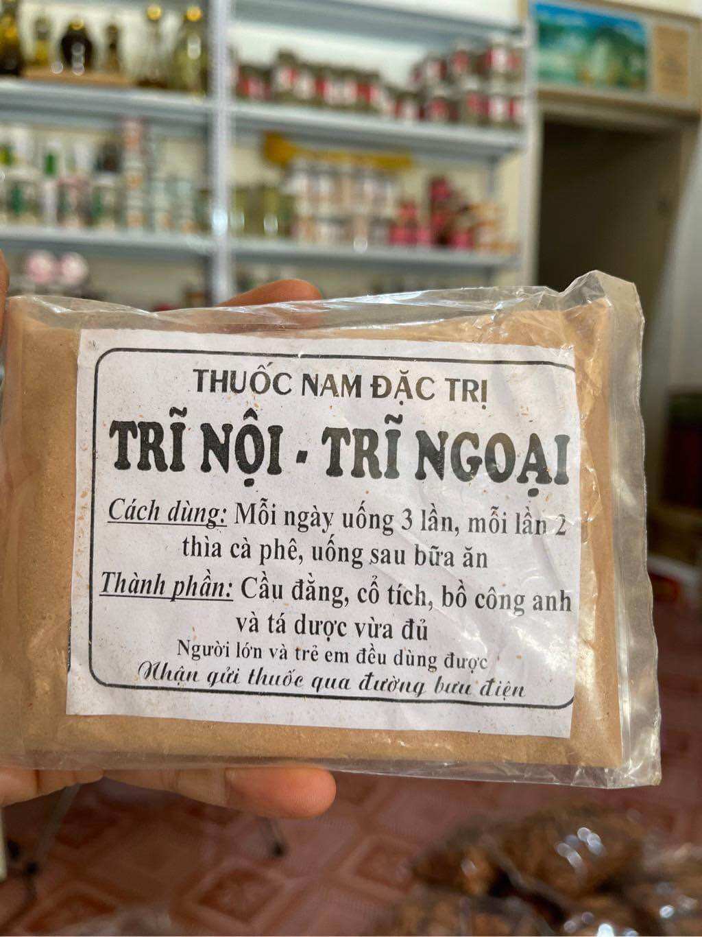 Bột thuố.c trĩ dao đỏ - đặc sản tây bắc 333