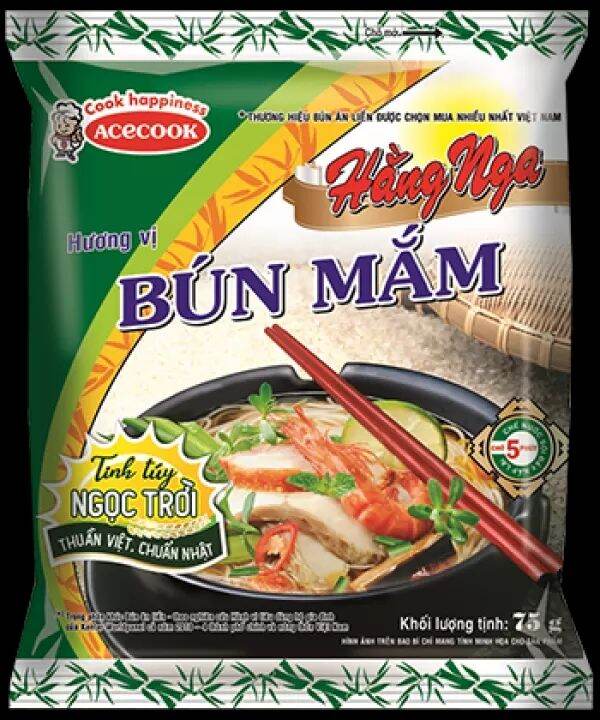 Bún hằng nga bún mắm 30 gói