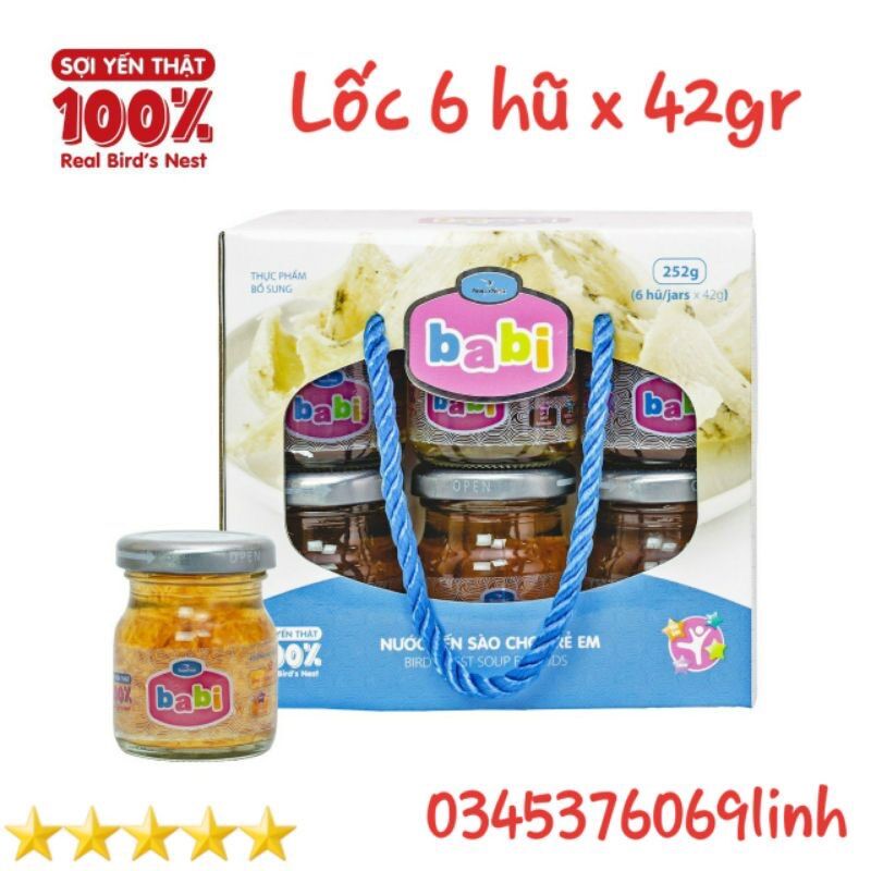 Lốc 5 tặng 1 yến babi nutrinest