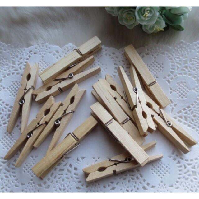 Kẹp gỗ set 10 cái