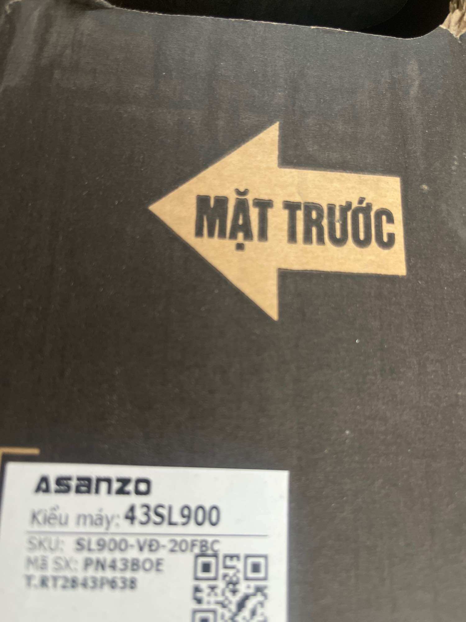 [Trả góp 0%]SMART TI VI Asanzo 43SL900