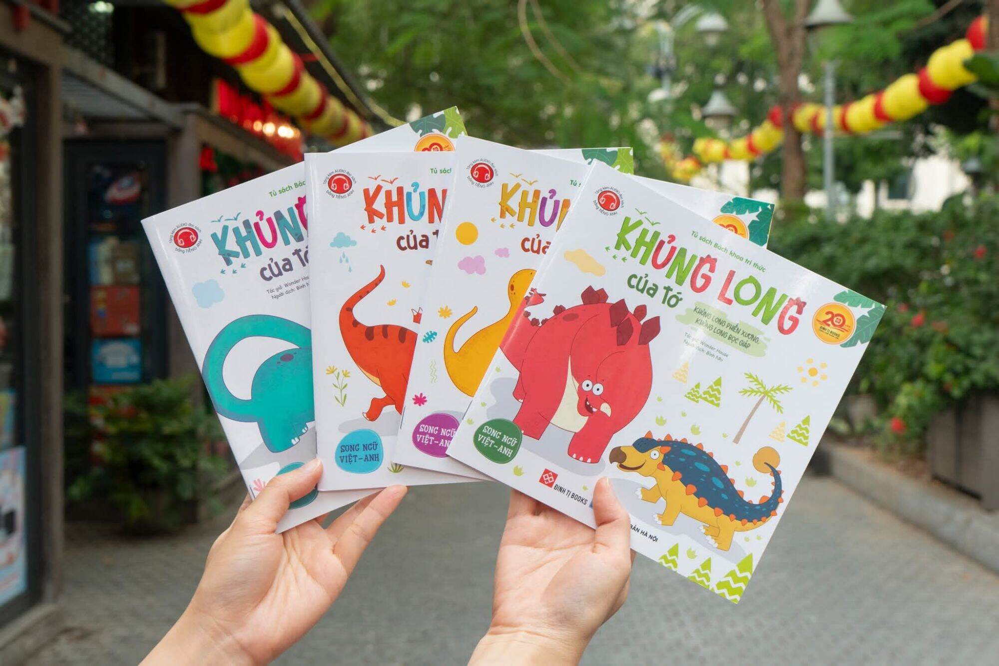Bộ sách - Khủng long của tớ - Combo 4 tập