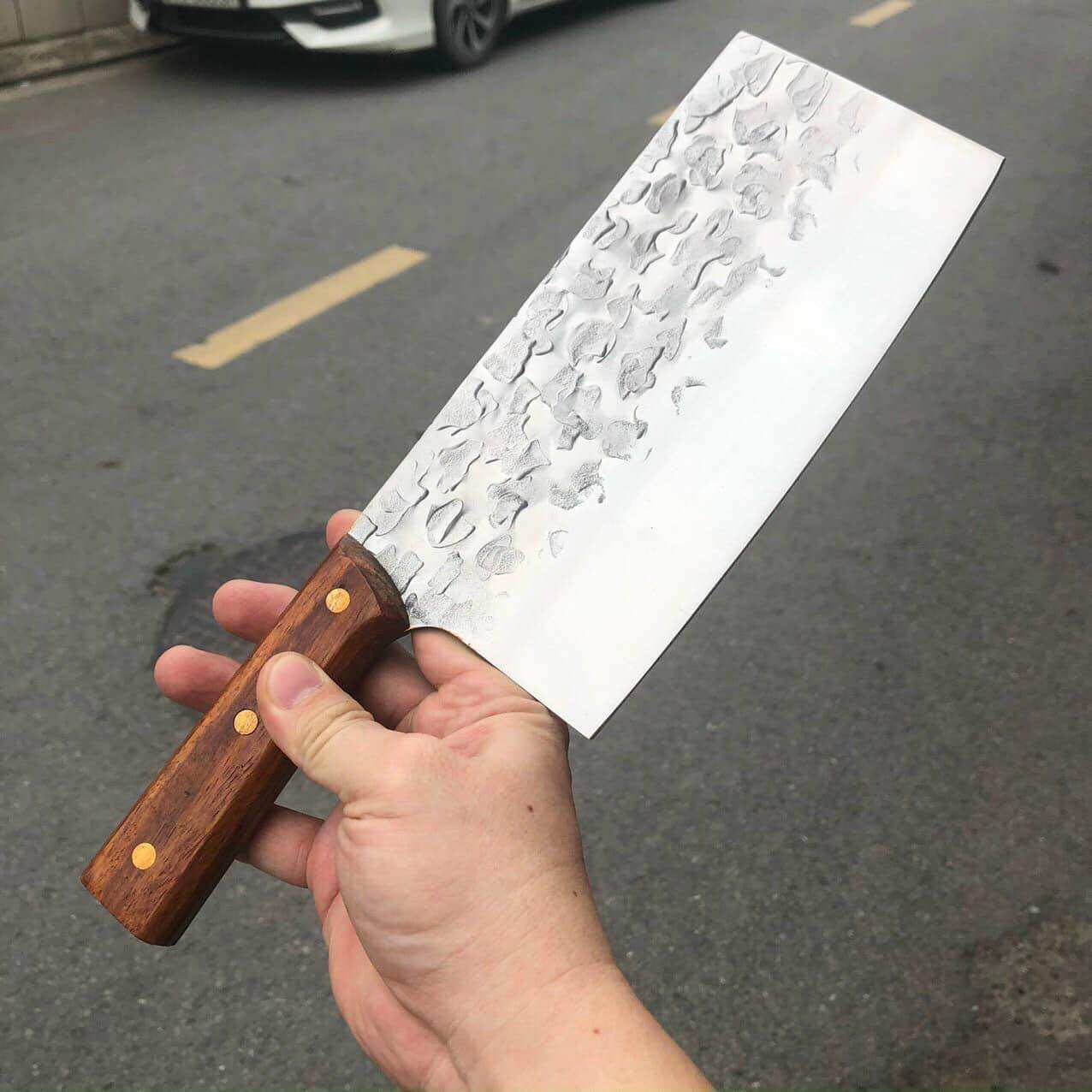 Dao chặt Akatsuki 530g, chuyên chặt gà vịt