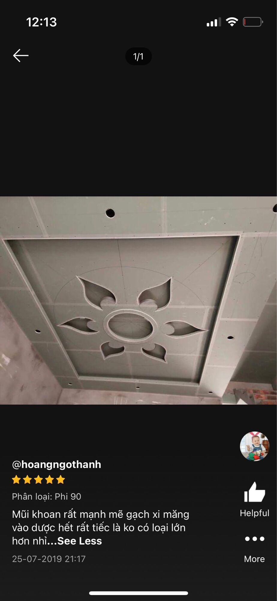Mũi khoét hợp kim 90mm mũi khoét thạch cao 90