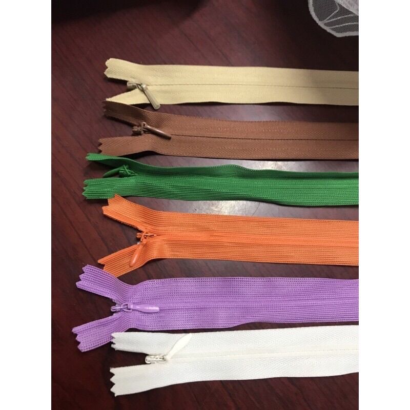 10 chiếc dây kéo giọt nước KYC dài 25cm