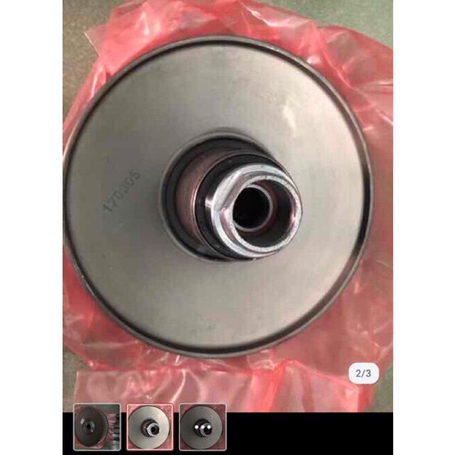 phuluy noi sau nouvo4,5,6. mâm truyền động côn sau cho xe yamaha nouvo lx -sx ( 4,5,6 )
+ Bộ sp như hìnhbao gồm bi đũa và bi cầu đầy đủ nên các bạn mua về chỉ cần lắp záp là xong
+ Khi xe bạn có tiếng kêu lạ kèm theo hiện tượng hay đứt dây curoa