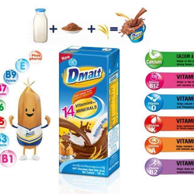 SỮA DMALT CACAO LÚA MẠCH (ÚC)  (8lốc)