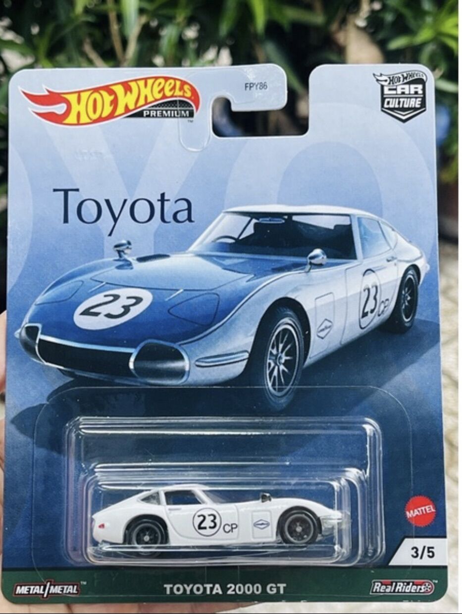 Hobby Store xe mô hình Hot Wheels Premium Toyota 2000GT
