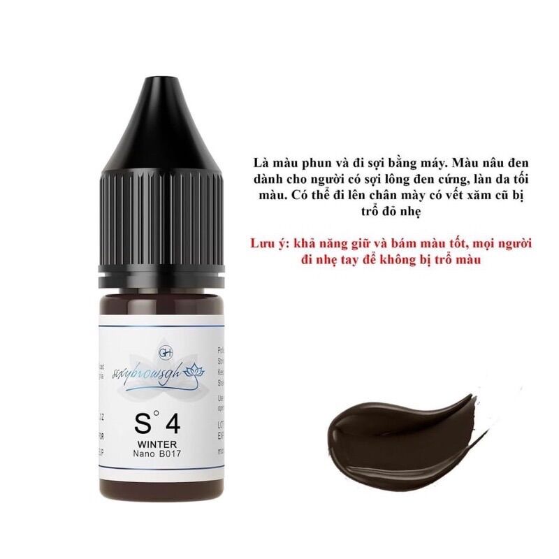 MỰC GH SEXYBROW PHUN XĂM ĐI SỢI