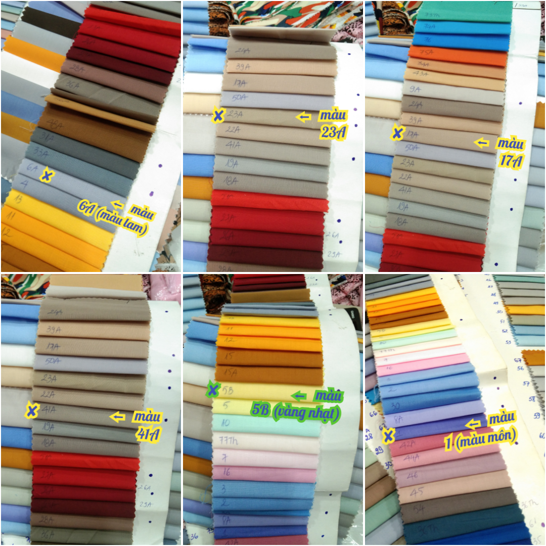 Vải Kate Silk Chất Vải Láng Mịn Không Xù