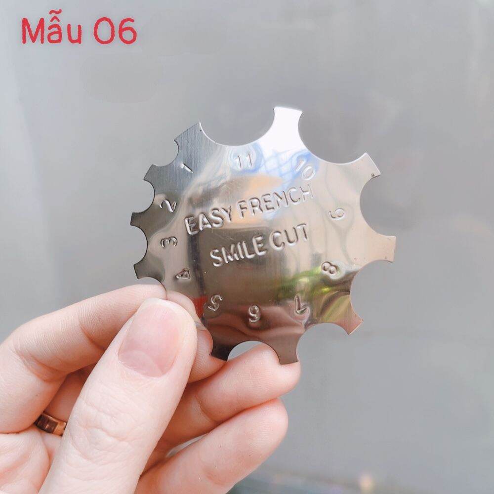 Khuôn cắt bột nail / khuôn tạo mẫu french đầu móng khuôn cắt bột chính hãng sắc bén