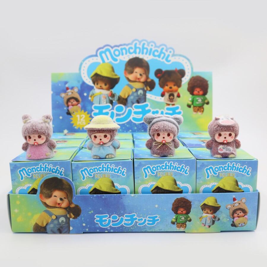 Fuggler Mini Blind Box Stitch Anime Figures Vinyl Doll Ornaments For Fans Children Christmas Birthda