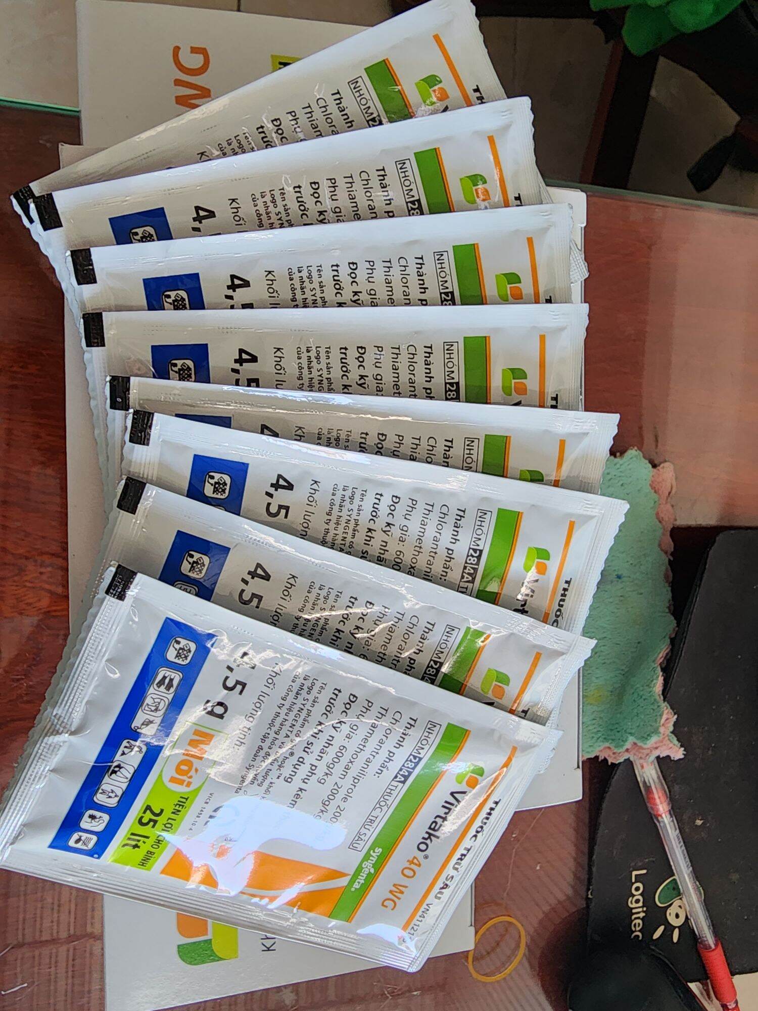 Thuốc trừ sâu Virtako 40wg 4,5gr combo 2 gói