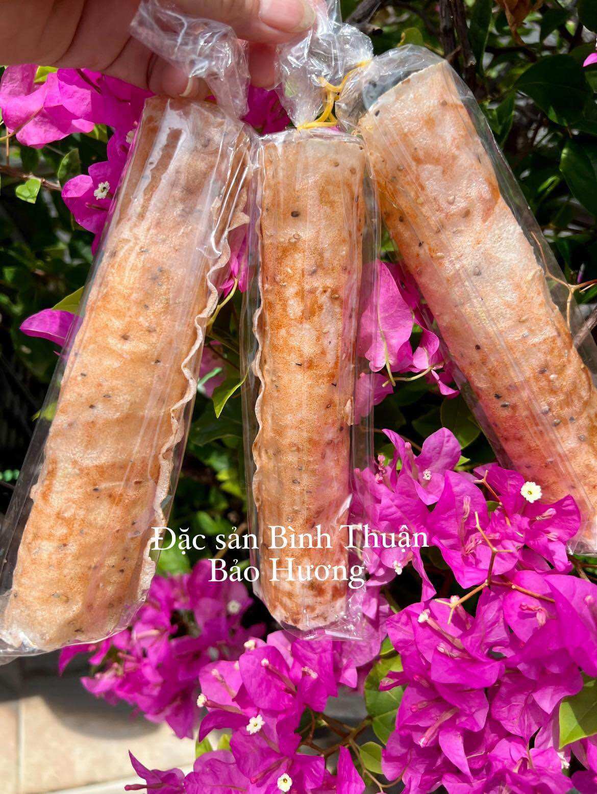 BÁNH TRÁNG MẮM RUỐC SN ( 12 cuốn / gói)