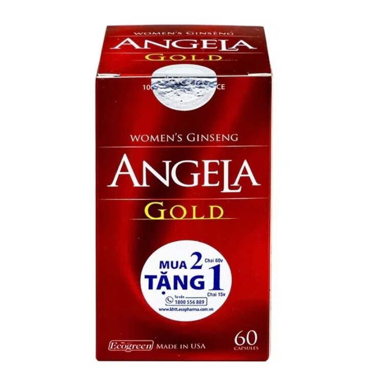 VIÊN UỐNG ANGELA GOLD ( 60 VIÊN)