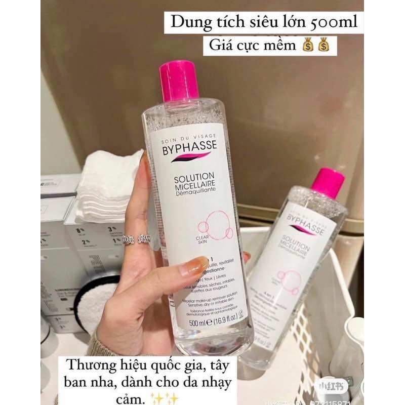 Nước tẩy trang Byphasse 500ml