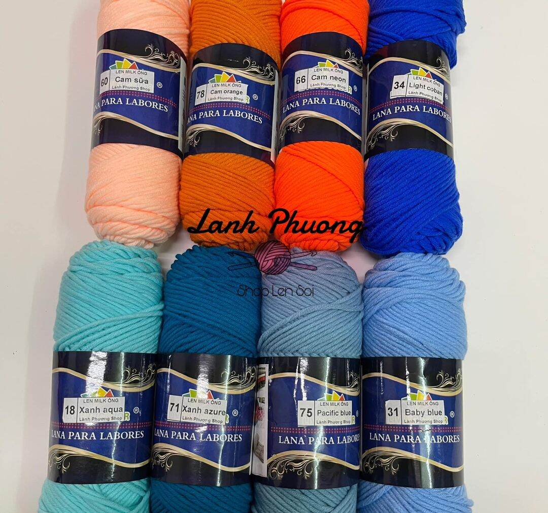 Len Milk Ống Valentine Cuộn 100gr (bảng 2)