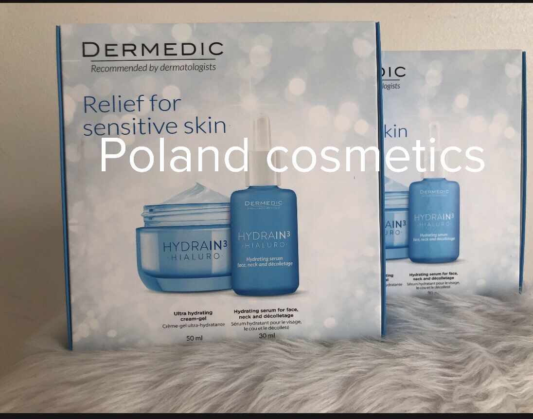 Sét dưỡng da dermedic hydrain3 gồm kem 50ml và serum 30ml
