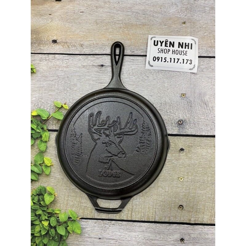 Chảo gang lodge 26cm đáy nai