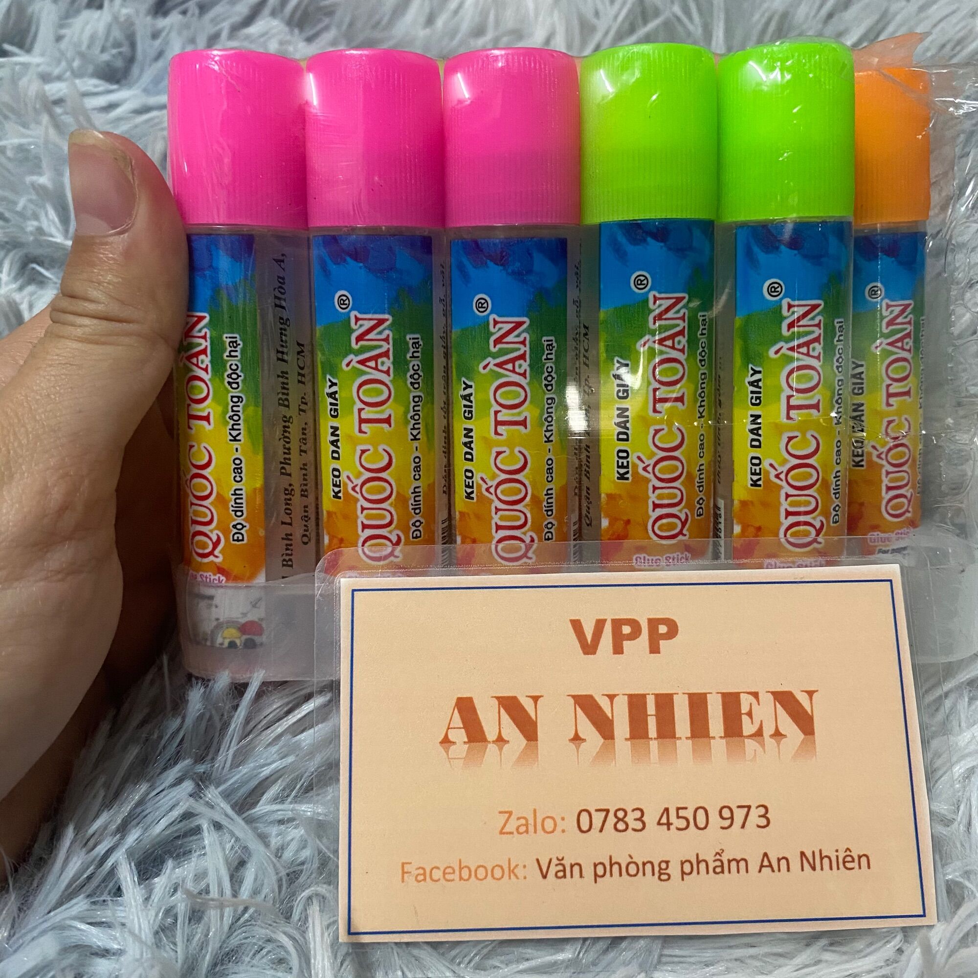 Keo dán giấy winq, quốc toàn, keo dán queen