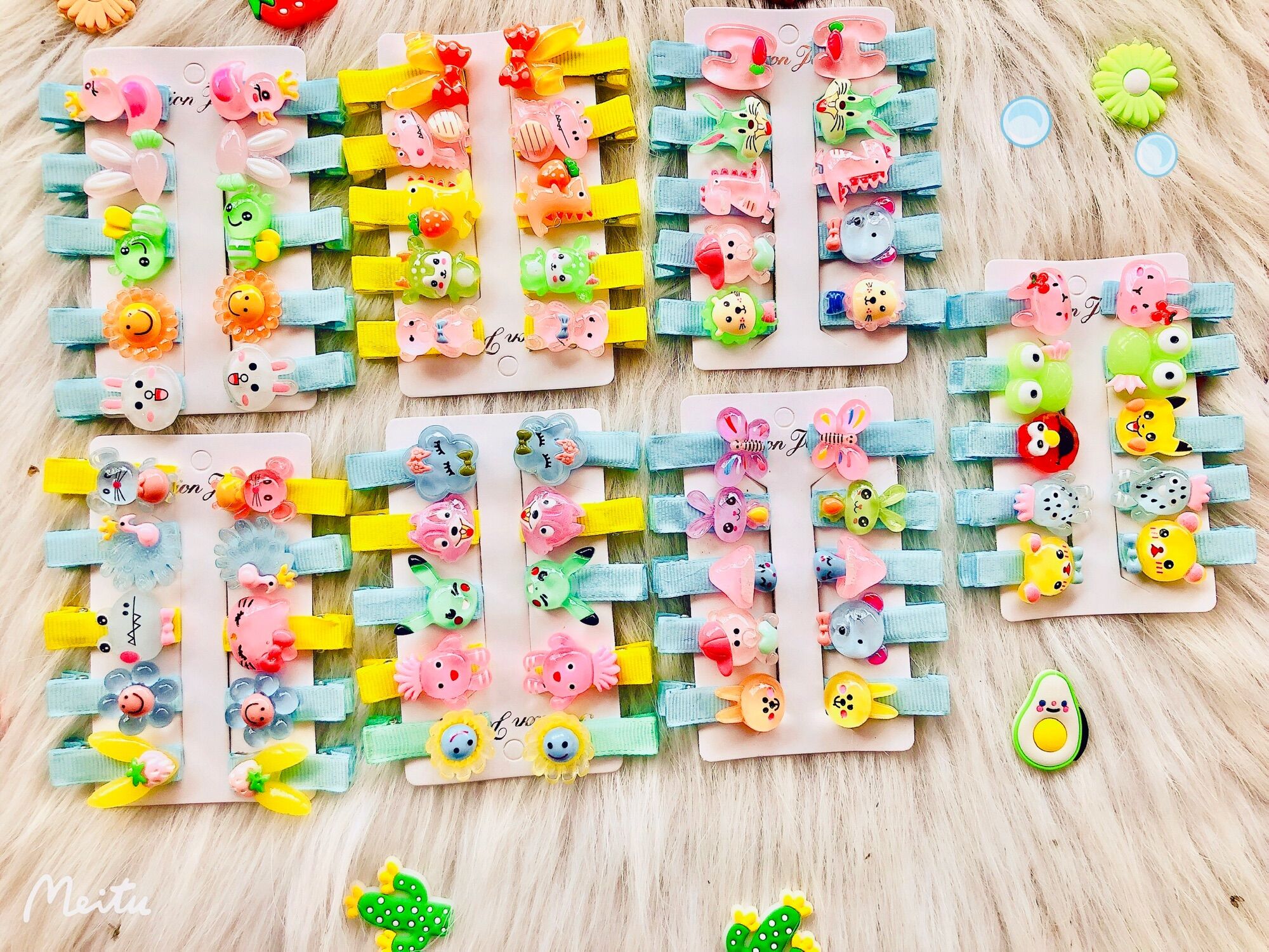 🍀 Set 10 Kẹp Tóc Hàn Quốc Cute Cho Bé Gái 🍀