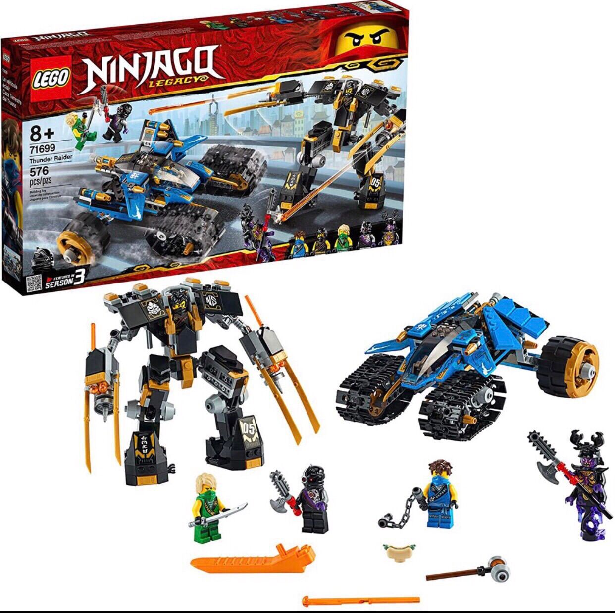 Đồ chơi lego ninjago - chiến xa sấm sét - mã sp 71699