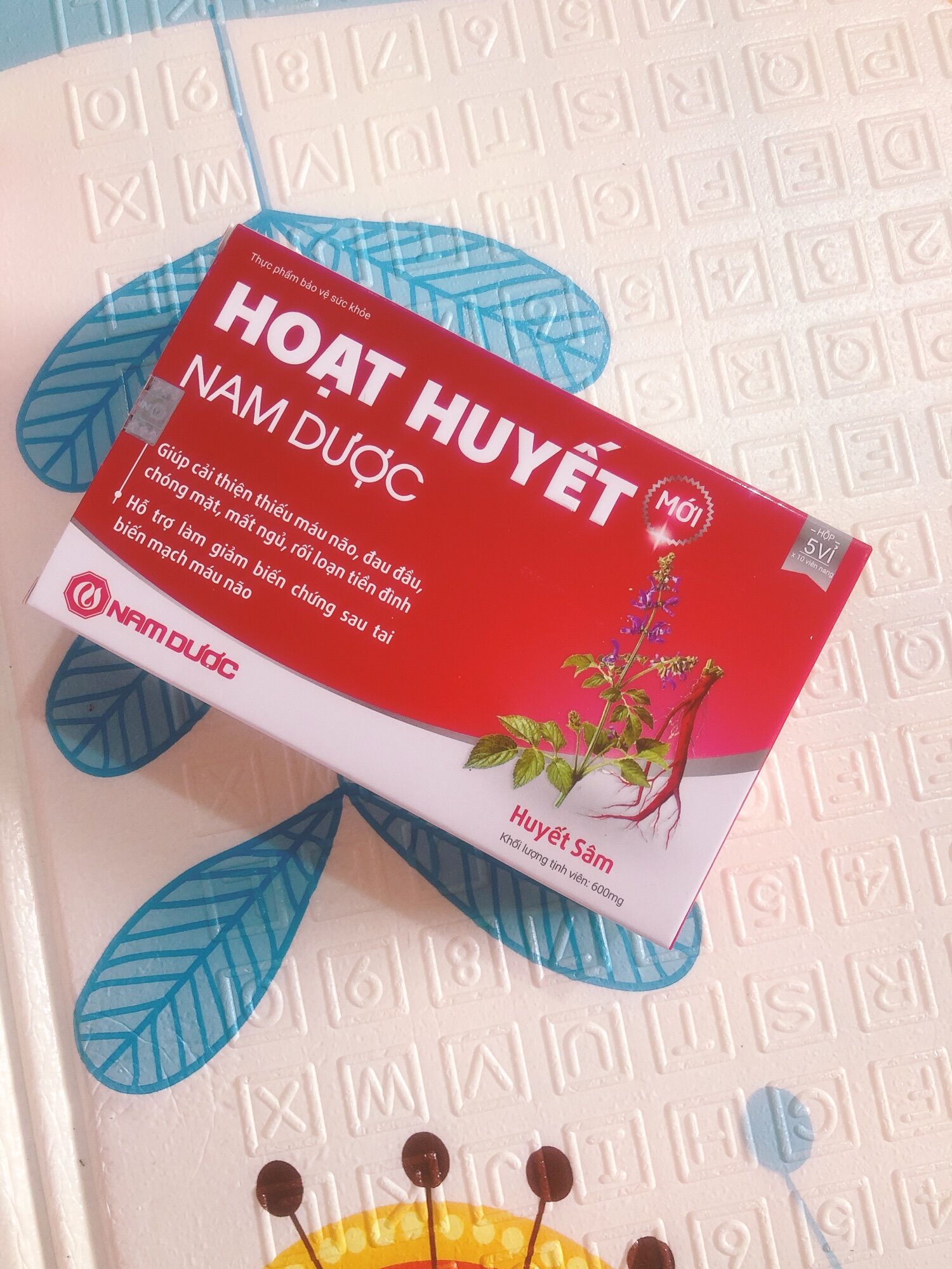 Hoạt huyết nam dược hộp 5 vĩ 50 viên