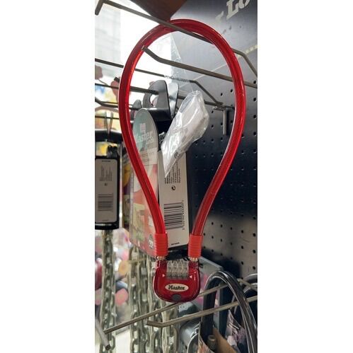 Khóa số dây cáp có đèn Master Lock 8213 EURDPRO dài 65cm - LUTO SHOP
