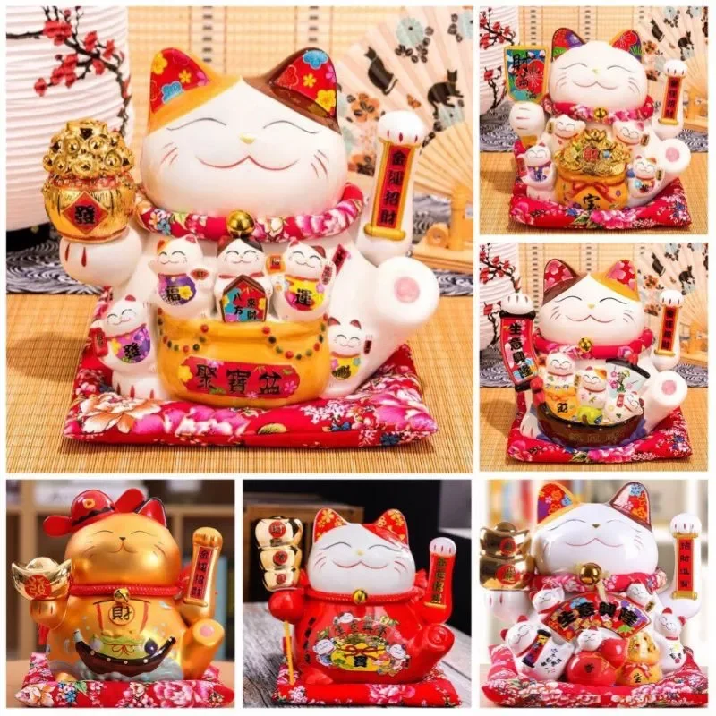 Mèo thần tài vẫy tay 38cm đại cát đại lợi