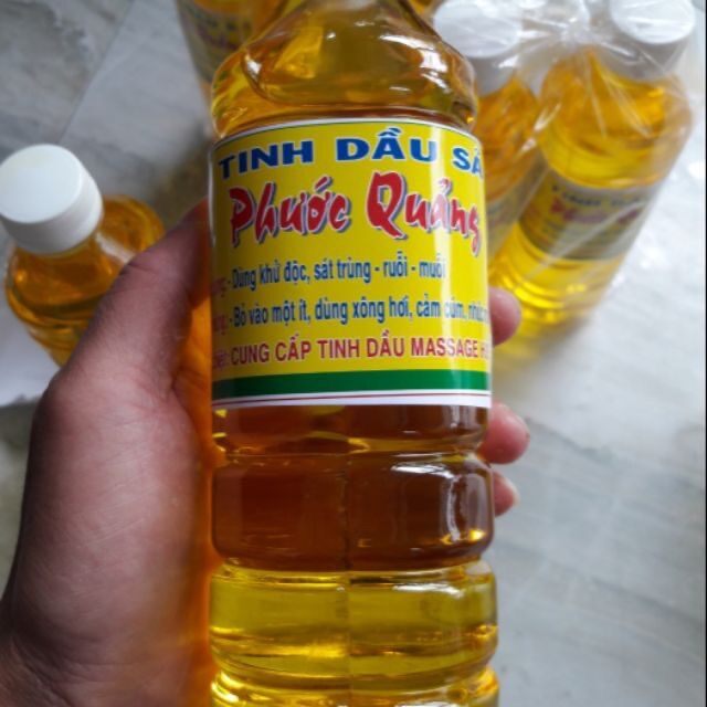 [Nhập RS0722 giảm 30k cho đơn 99k]0.5 LÍT TINH DẦU SẢ PHƯỚC QUẢNG