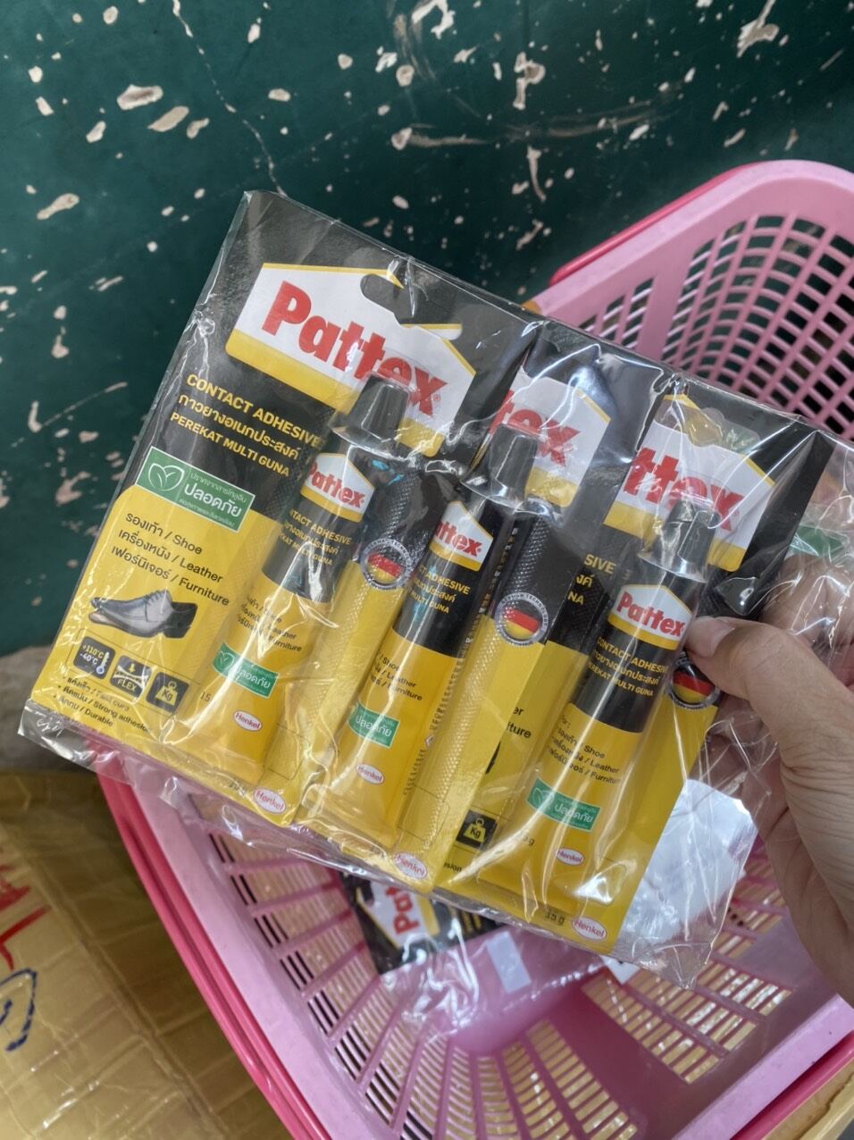 KEO DÁN GIÀY PATTEX THÁI LAN TUÝP 15GR