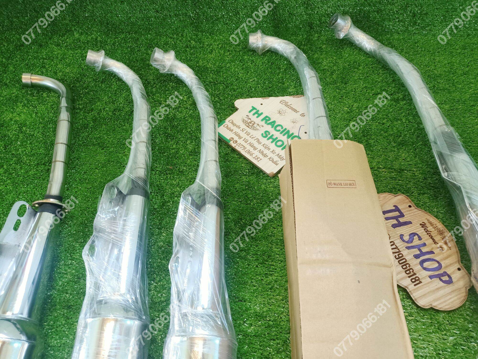 PÔ WAVE 110 MÓC HƠI CỔ INOX 304
