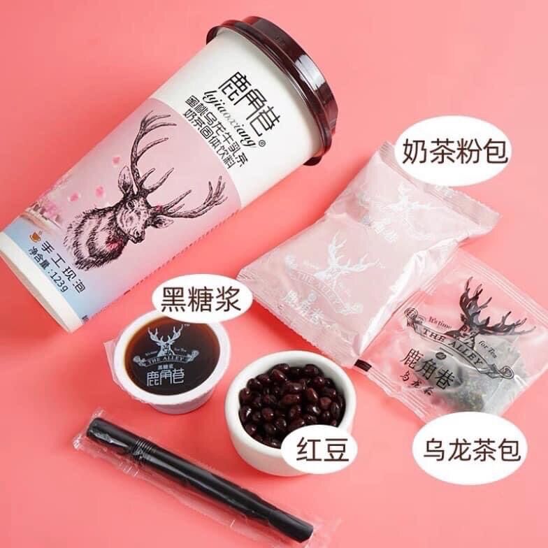 [HCM]Trà sữa tự pha the alley set 3 ly