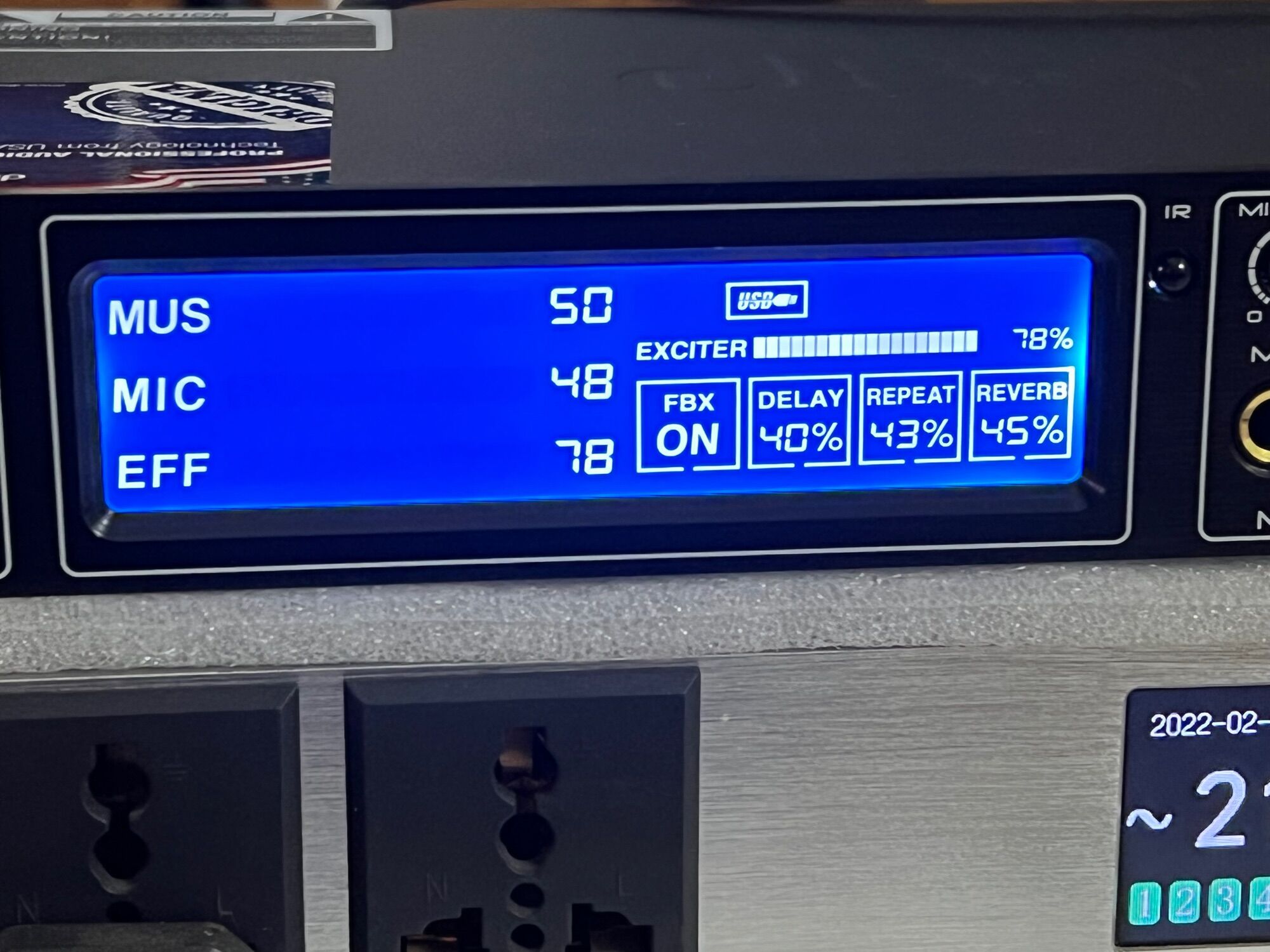 vang cơ db acoustic km 330 pro có reveb, remote
