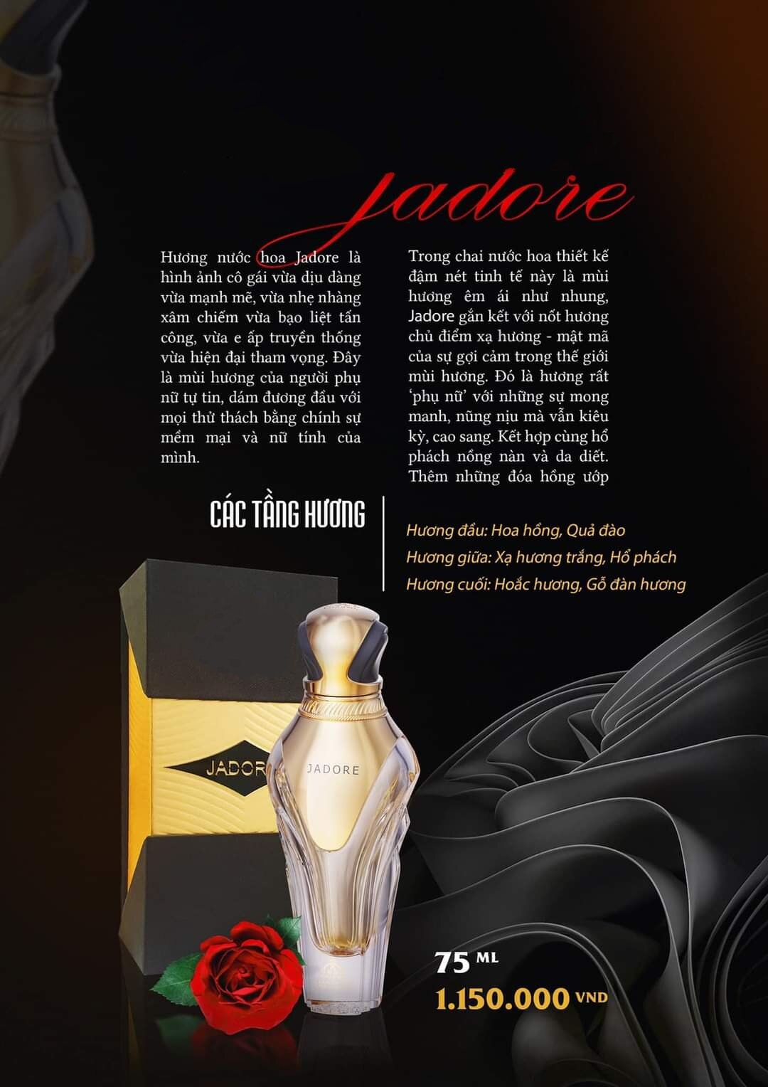 Nước Hoa Jadore 75ml