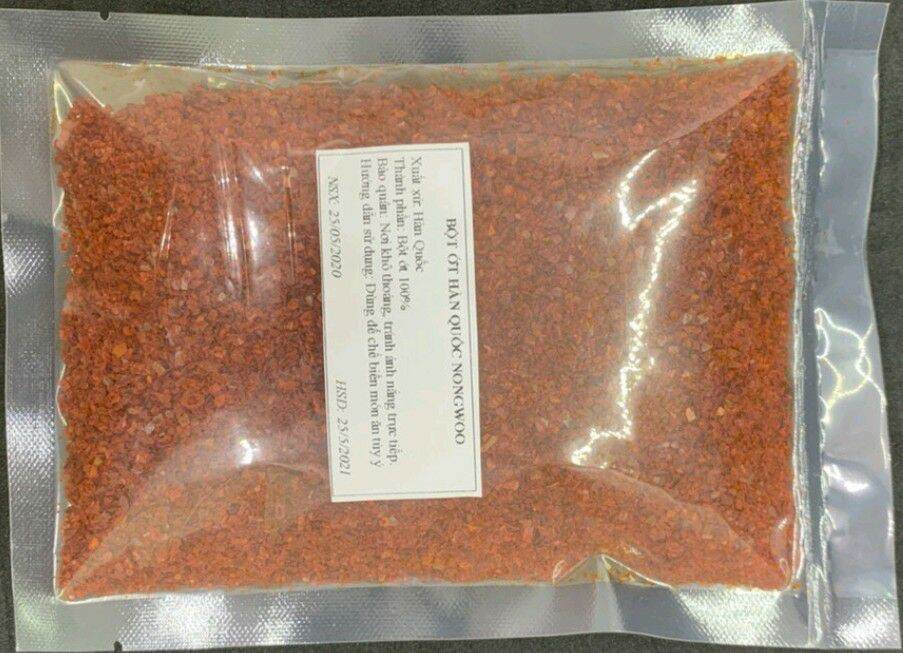 Ớt bột Hàn Quốc 200g loại cánh